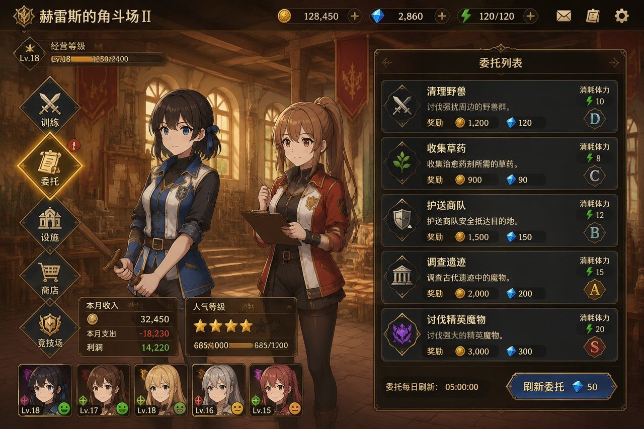 赫雷斯的角斗场Ⅱ 斗技场挑战 专题图 2