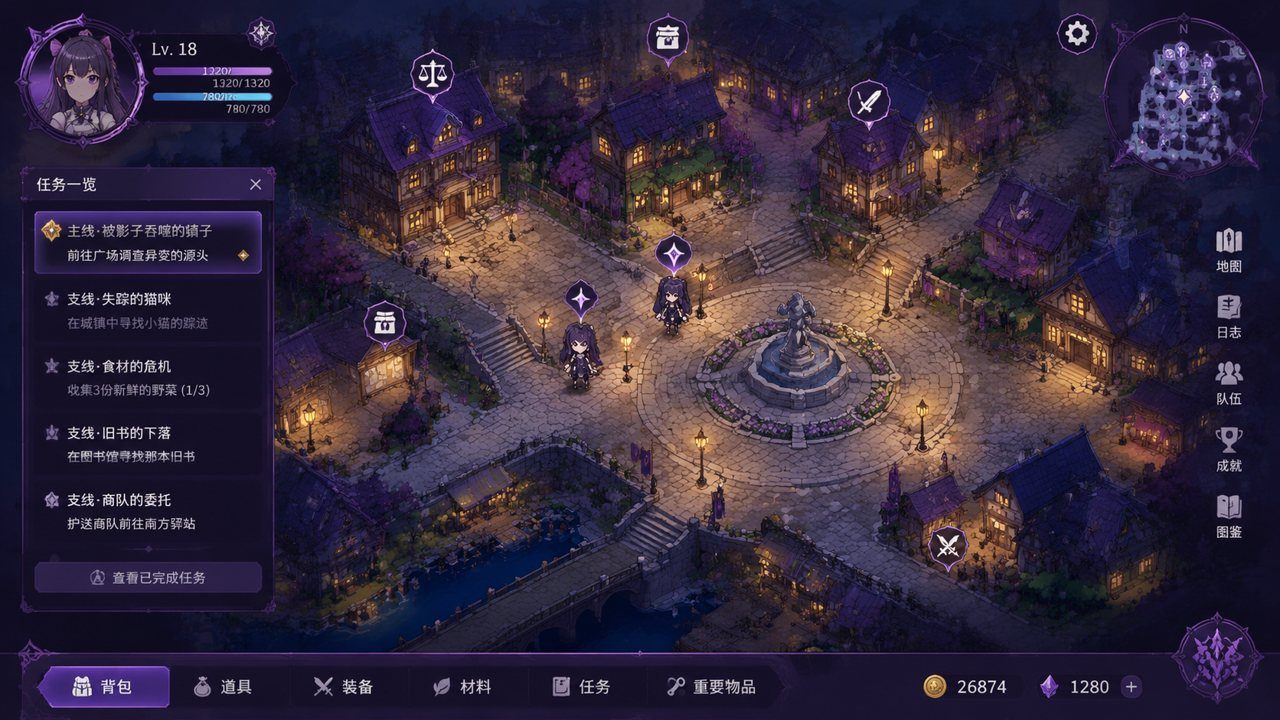光与影的二重身 双路线养成 内容截图 5